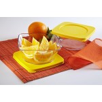 Clear Square Round (set of 2)